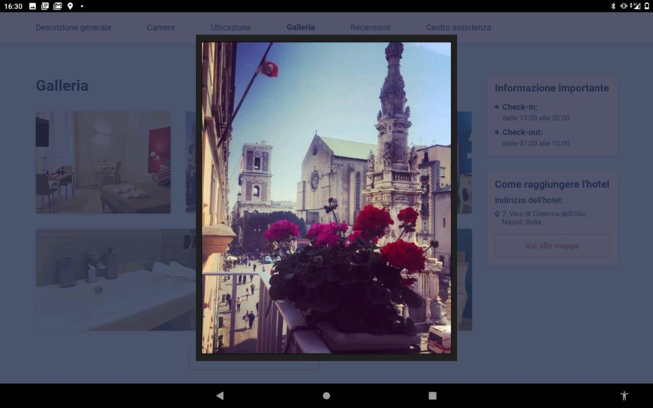 B&B Il Balconcino A Santa Chiara Nápoly Kültér fotó